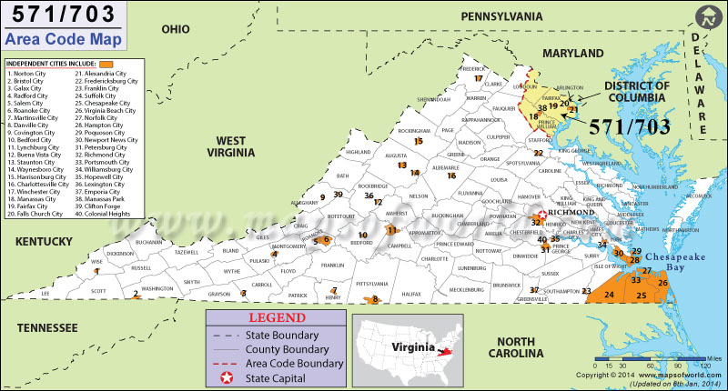 The 571 Area Code An Overview